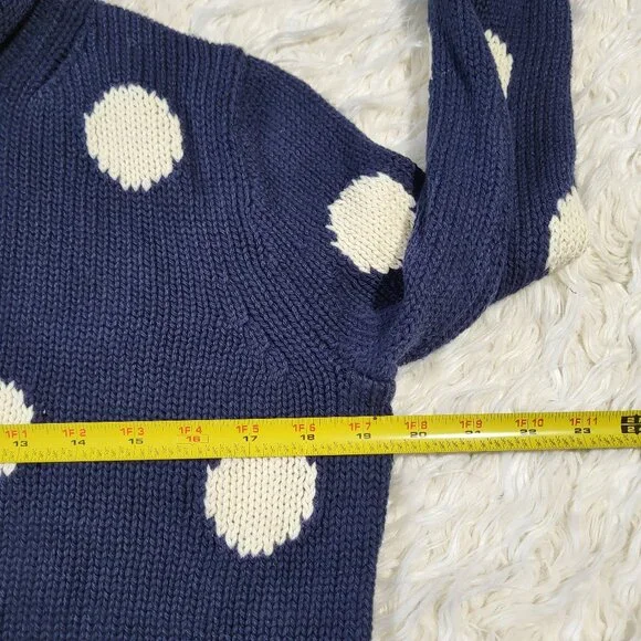 J. Crew Always Women's 1988 Rollneck Cropped Sweater in Dot - Small - Picture 9 of 10